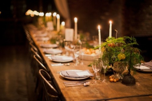 stolné dekorácie-jesenné-aranžmán-obliečky-prírodné materiály