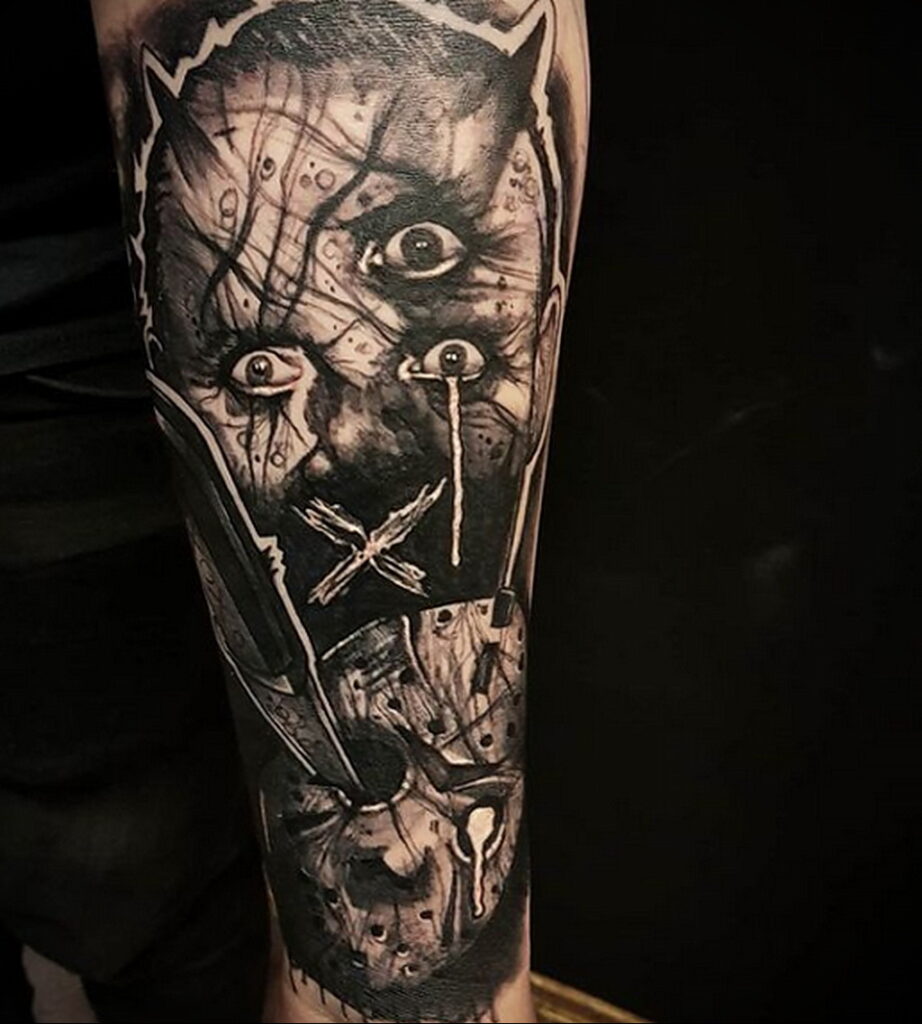 Hannibal Lecter - tatuaż zdjęcie 13.01.2021 №0003 -Hannibal Lecter Tattoo-