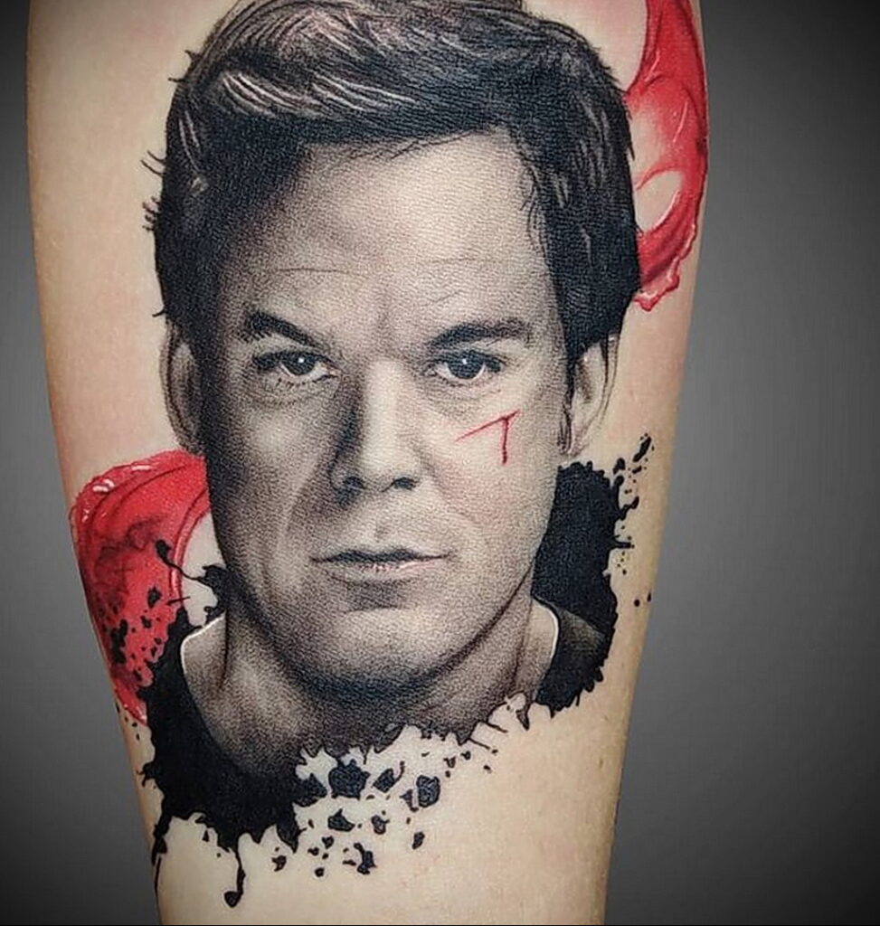 Dexter Morgan - zdjęcie tatuażu 13.01.2021 №0002 -Tatuaż Dextera Morgana-