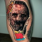 Hannibal Lecter - tatuaż zdjęcie 13.01.2021 №0030 -Hannibal Lecter Tattoo-