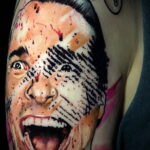 Patrick Bateman - tatuaż zdjęcie 13.01.2021 №0032 -Patrick Bateman tatuaż-