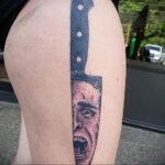 Patrick Bateman - tatuaż zdjęcie 13.01.2021 №0030 -Patrick Bateman tatuaż-