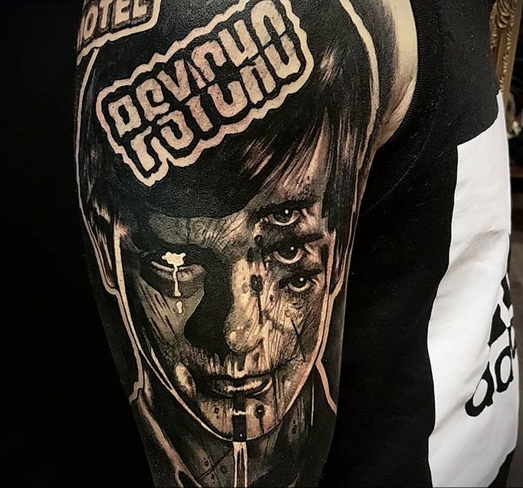 Norman Bates - zdjęcie tatuażu 13.01.2021 №0001 -Tatuaż Norman Bates-