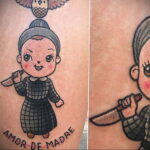 Norman Bates - tatuaż zdjęcie 13.01.2021 №0021 -Tatuaż Norman Bates-