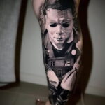 Michael Myers - tatuaż zdjęcie 13.01.2021 №0051 -Michael Myers tatuaż-