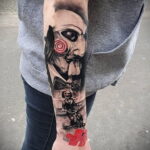 John Kramer (piła) - tatuaż zdjęcie 13.01.2021 №0014 -piła tatuaż-