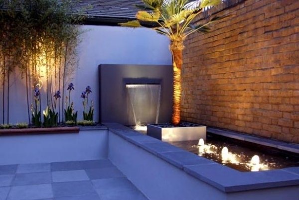 nápady na dizajn akcentového osvetlenia záhradného príslušenstva vodné prvky príslušenstvo nápady na dizajn zvýrazňujúceho osvetlenia