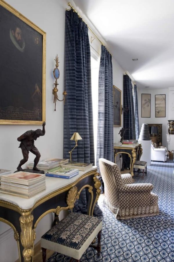 Umelecké zariadenie obývačky Nápady na záclony, závesy, efektné priadze