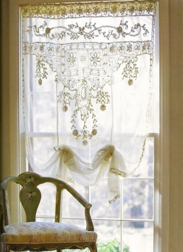 záves vinobranie dotykové riešenie interiéru-retro záves