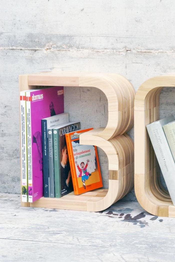 Nástenná polica vyrobená zo svetlého, mäkkého dreva-3D ozdobného prvku pre listy Nástenná polica-drevené písmená-dekoratívne prvky-trojrozmerné