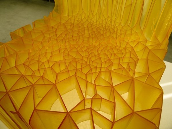 3D tlačiareň, dizajnový nábytok, stolička C1, Patrick Jouin, stereolitografia