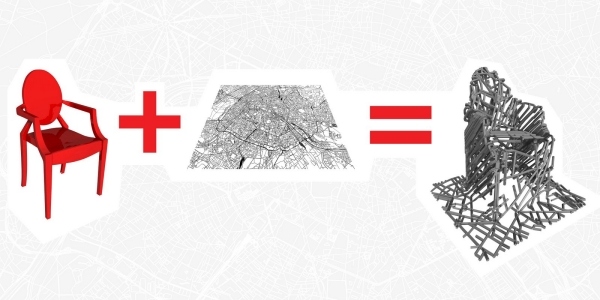 John Briscella tróny paris 3D tlačiareň stoličky nápad