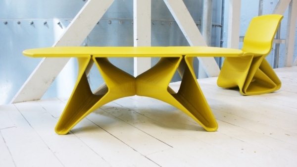 Stôl 3D tlačený nábytok Dirk vander kooij