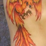 3d tatouage phoenix - Példa fotó a tatouage fini sur 02032016 1