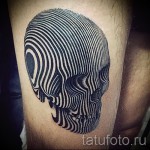 3d tatouage sur sa jambe - un exemple des photos de tatouage finis par 02.032.016 2
