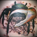 3D tetováló rák - példa a kész tetoválásfotókra 02032016 1