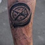 3D -Tätowierung auf seinem Unterarm - Beispielfoto des fertigen Tätowierung auf 02032016 2