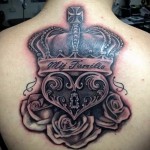 3D -Tätowierung Krone - ein Beispiel für die fertige Tattoo Fotos von 02032016 1