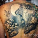 3D -tatoo -Löwen - ein Beispiel für die fertige Tattoo Fotos von 02032016 1