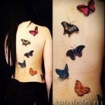 3D -Tattoos für Mädchen - Beispiel Foto des fertigen Tätowierung auf 02032016 6