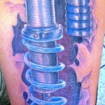 3D tetoválás lengéscsillapító 1