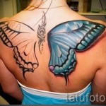 3D tetoválószárnyak - példa egy kész tetoválás fényképére a 02032016 -ból 5