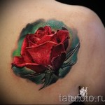 3D virág tetoválás - példa egy kész tetoválás fényképére 02032016 -ból 1