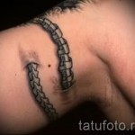 3D -s tetoválás lányoknak - példa egy kész tetoválás fényképére 02032016 10