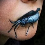 3D -s tetoválás lányoknak - példa egy kész tetoválás fényképére a 02032016 -ból 17