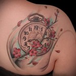 3D -s tetoválás lányoknak - példa egy kész tetoválás fényképére 02032016 23 -ból