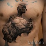 Tattoo-3D-Bilder male-Beispielfoto des fertigen Tätowierung auf 02032016 1