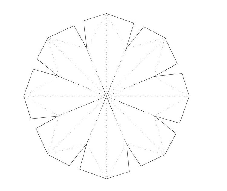 osemcípú šablónu vianočnej hviezdy na vytlačenie vianočná hviezda-drotár-šablóna-expres-osemcípa hviezda