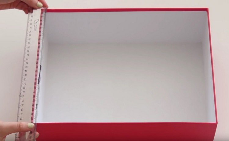 Zmerajte šírku a dĺžku botníka veľtrhy adventných kalendárov, urobte si to sami, priatelia, box na topánky