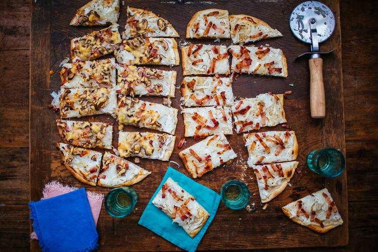 tarte flambée-cesto-recepty-variácie-polevy-nápady-lahodné-jednoduché