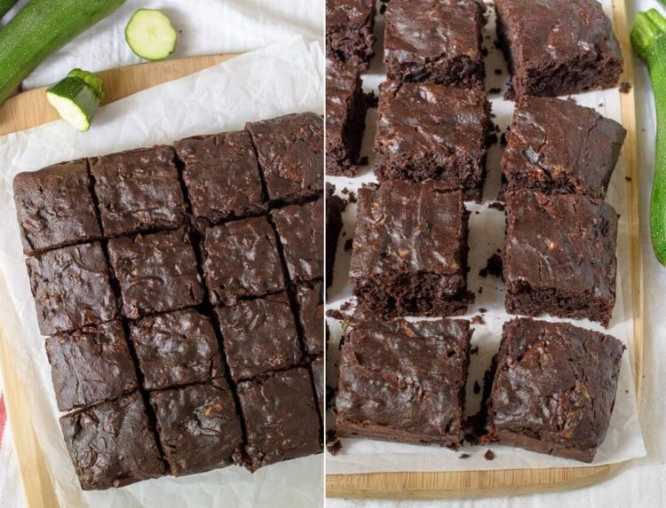 Recept na cuketové brownies s celozrnnou múkou a kokosovým olejom