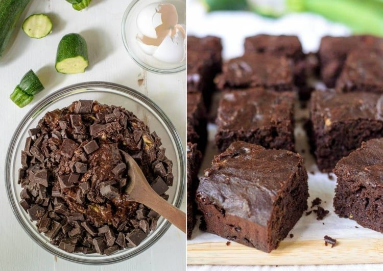 Zdravé čokoládové brownies s celozrnnou múkou ako zdravá alternatíva k pšeničnej múke