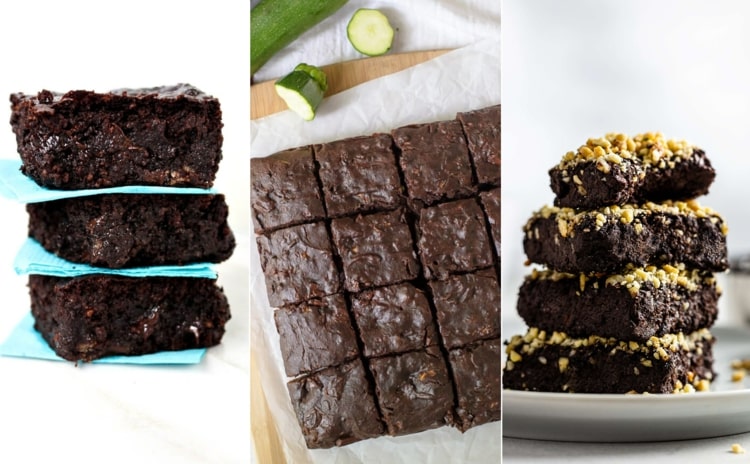 Recepty na cuketové brownies - vegánske, bez cukru alebo s celozrnnou múkou