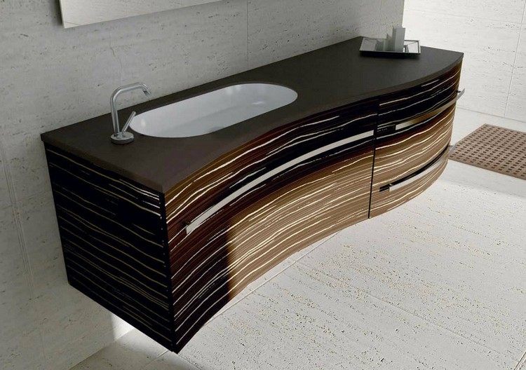 umývadlo-základňa-skrinka-tmavé-drevo-na stenu-namontované-maya-arte-bagno-veneta