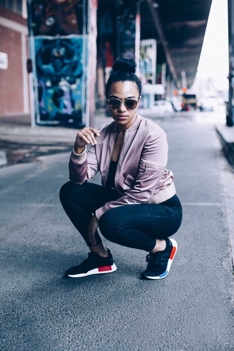 Adidas tenisky NMD kolekcia ružová bombera