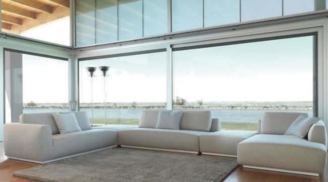 dizajnové sedacie súpravy modulárna sedačka biela KAŽDÝ bodema