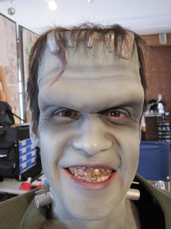 frankenstein halloween make-up tipy kostým nápady horory frankenstein halloween make-up tipy kostým nápady z hororov