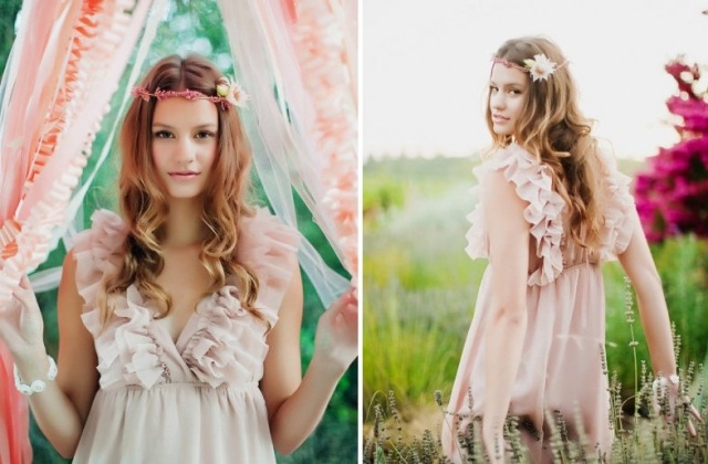 krásna nevesta-pole-foto-dlhé vlasy