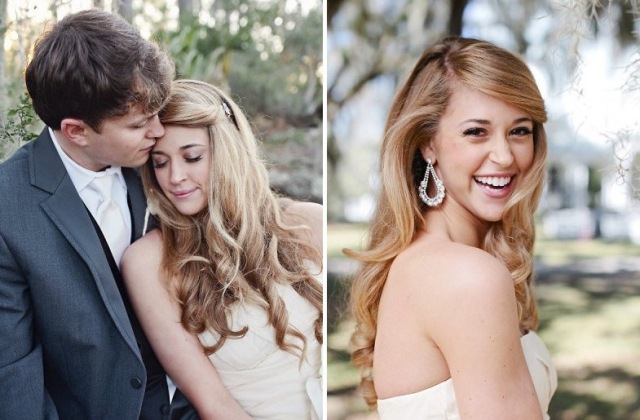 vysmiaty-nevesta-účes-prirodzene-s manželom