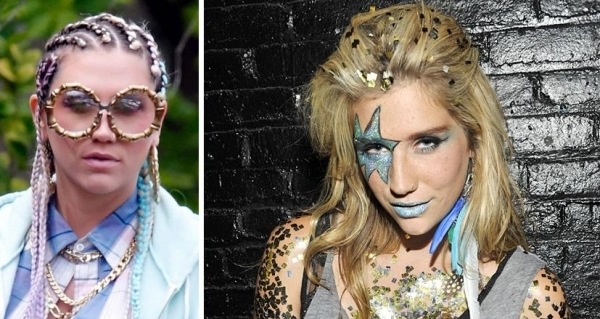 Celebrity Nápady na Halloween Účes Make -up Príslušenstvo Inšpirácia Kesha