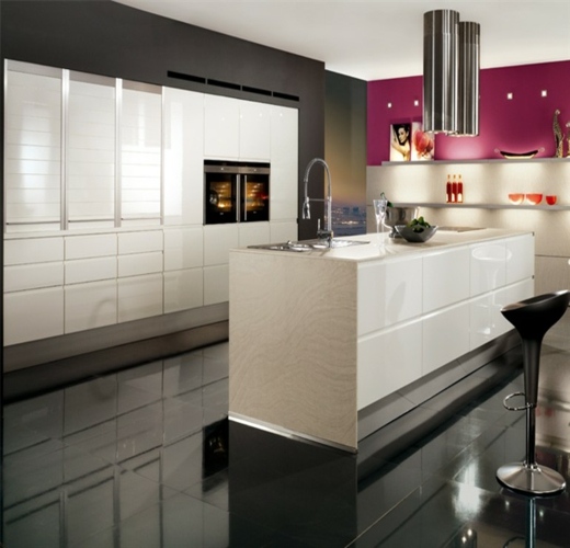 elegantná-biela-kuchyňa-vysoký lesk