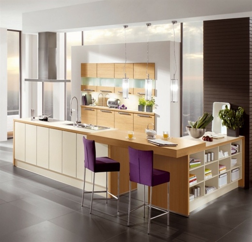 kompaktná kuchyňa-malé-obývačky