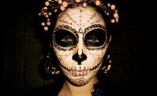 prvky pavučiny halloween make up nápady ženy prvky pavučiny nápady na make -up na Halloween pre ženy