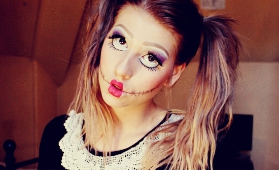 študentská uniforma halloweenske tipy na líčenie nápady ženy študentská uniforma Tipy na make -up pre ženy