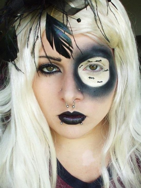 make -up prvky halloween make -up tipy nápady ženy make -up prvky halloween make -up tipy nápady pre ženy