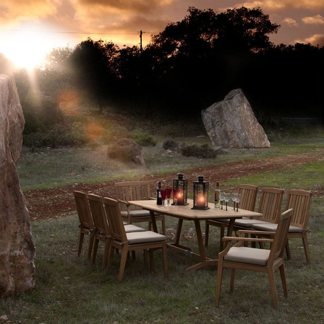 zariadenie pre záhradné drevené stoličky barlow-tyrie chesapeake